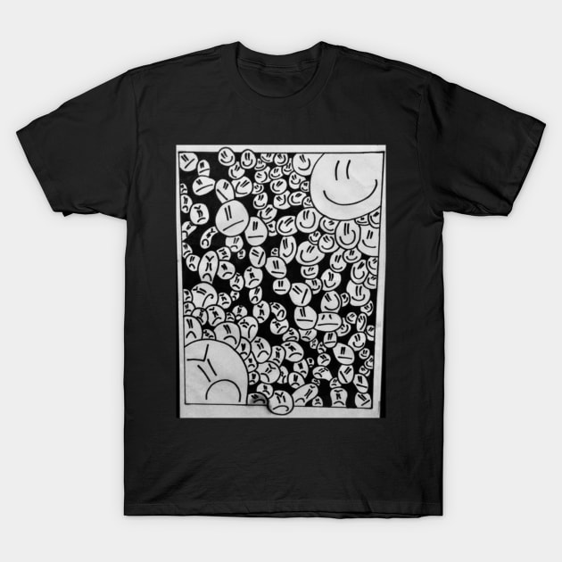 Smileys T-Shirt by oa_curious_design